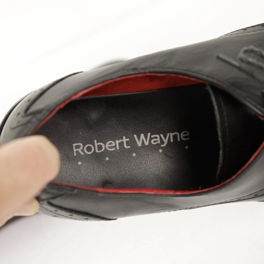 Robert Wayne Tribeca Oxford Lace up Leather Shoes size 11